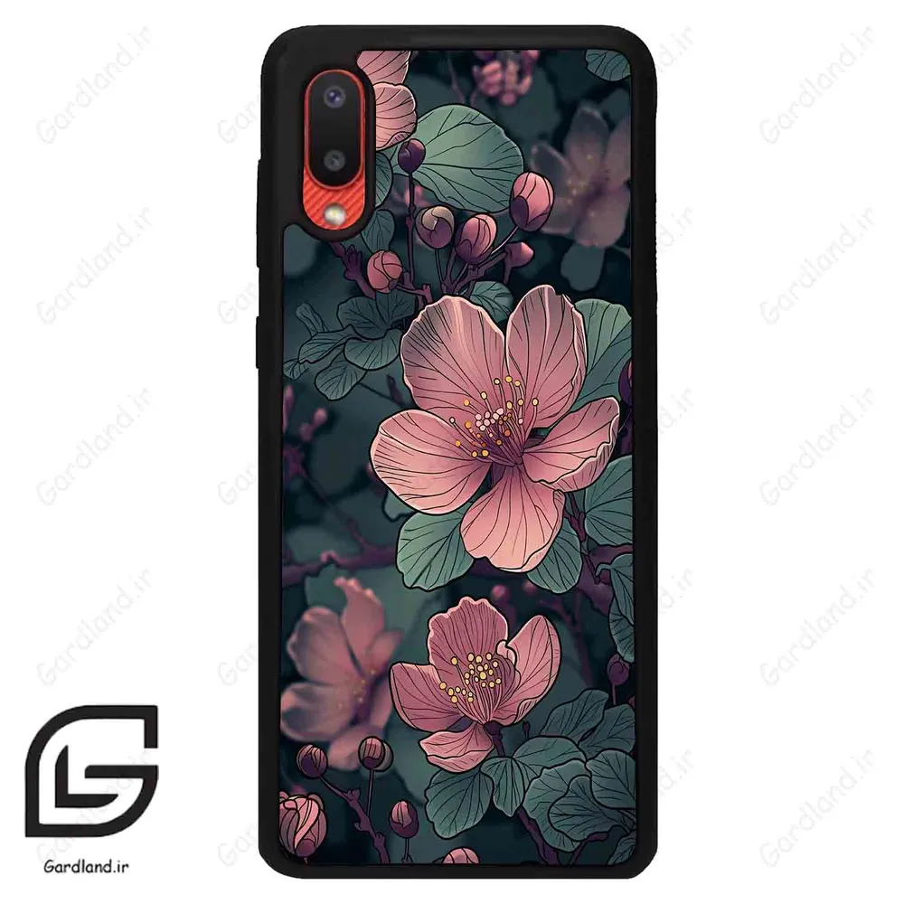 قاب گوشی سامسونگ ای 02 (Galaxy A02 ) طرح گل کد 2390