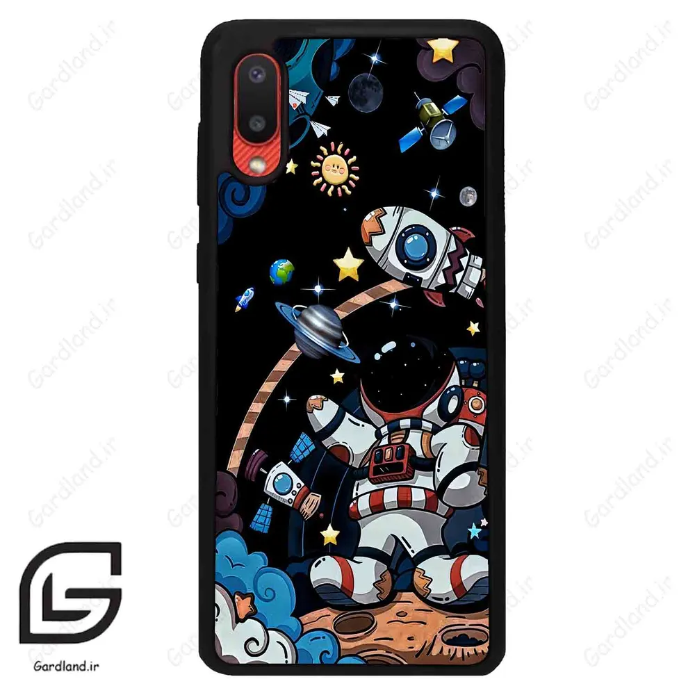 قاب گوشی سامسونگ ای 02 (Galaxy A02 ) طرح فضانورد کد 2392