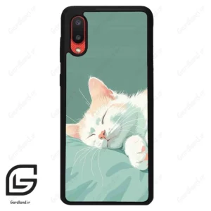 قاب گوشی سامسونگ ای 02 (Galaxy A02 ) طرح گربه کد 2403