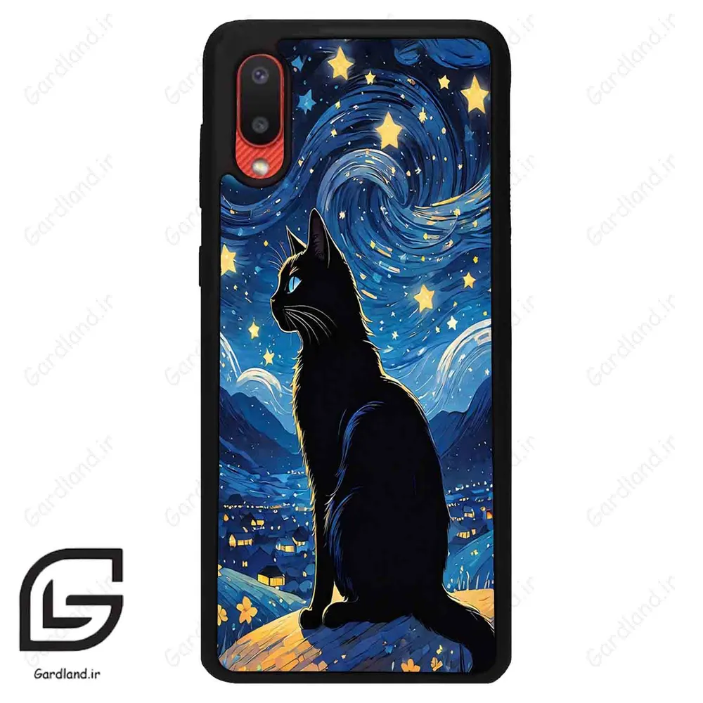 قاب گوشی سامسونگ ای 02 (Galaxy A02 ) طرح گربه کد 2438