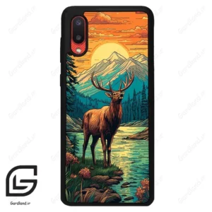 قاب گوشی سامسونگ ای 02 (Galaxy A02 ) طرح گوزن کد 2471