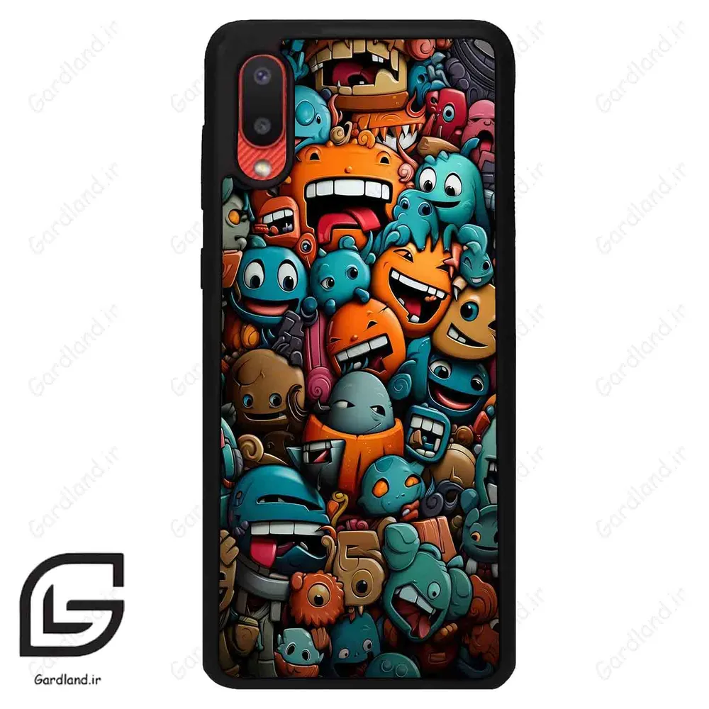 قاب گوشی سامسونگ ای 02 (Galaxy A02 ) طرح استیکر کد 2478