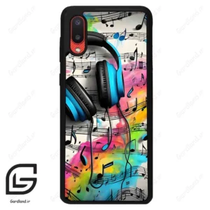 قاب گوشی سامسونگ ای 02 (Galaxy A02 ) طرح موسیقی کد 2482