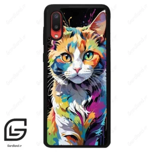 قاب گوشی سامسونگ ای 02 (Galaxy A02 ) طرح گربه کد 2483