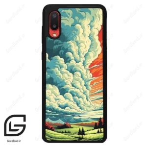قاب گوشی سامسونگ ای 02 (Galaxy A02 ) طرح ابرنگی کد 2491