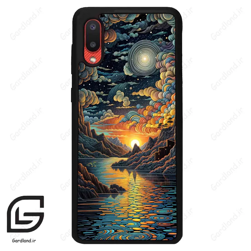 قاب گوشی سامسونگ ای 02 (Galaxy A02 ) طرح نقاشی کد 2519