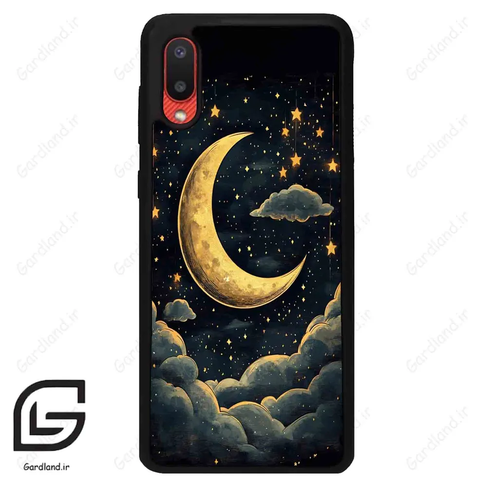 قاب گوشی سامسونگ ای 02 (Galaxy A02 ) طرح ماه کد 2547