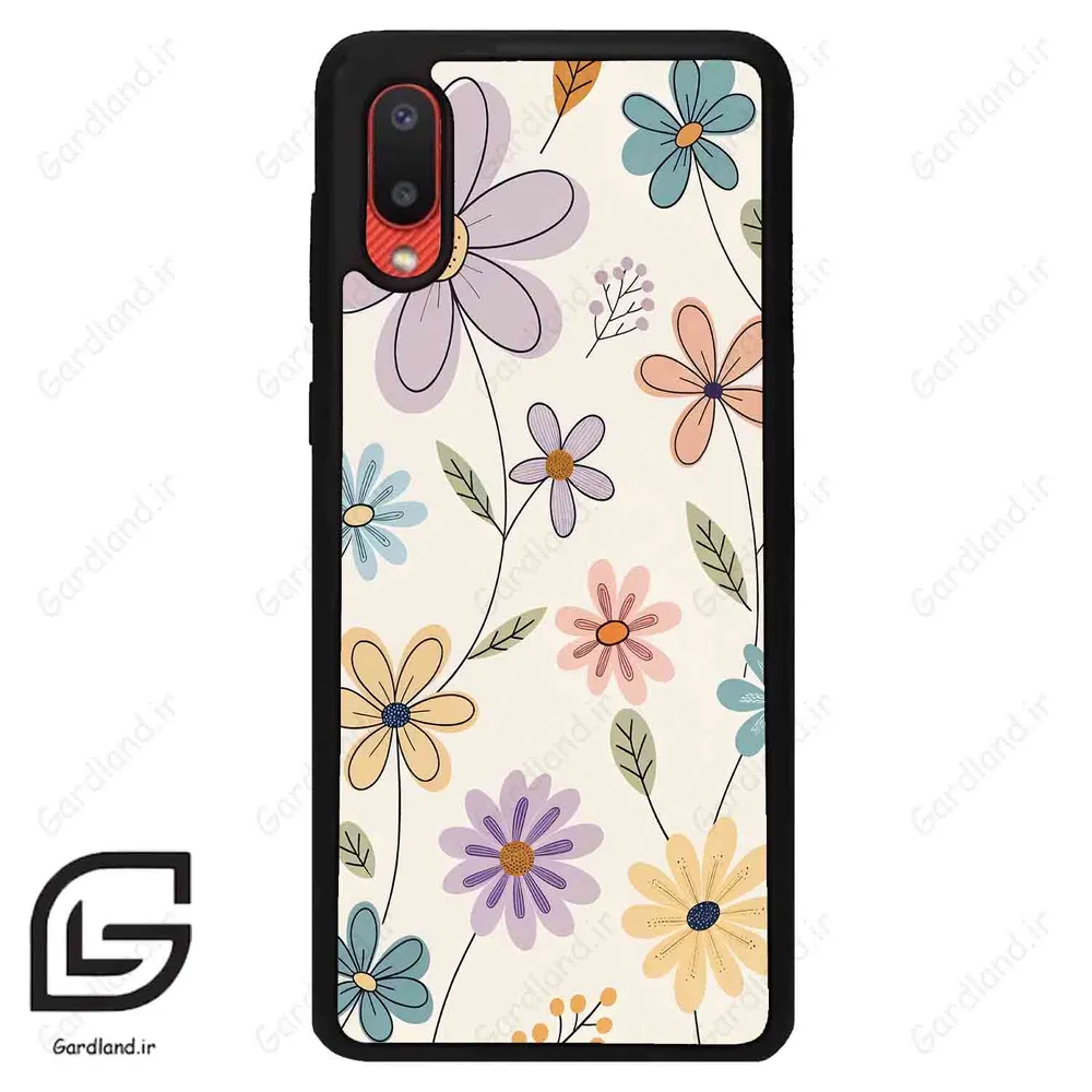 قاب گوشی سامسونگ ای 02 (Galaxy A02 ) طرح گل کد 2587