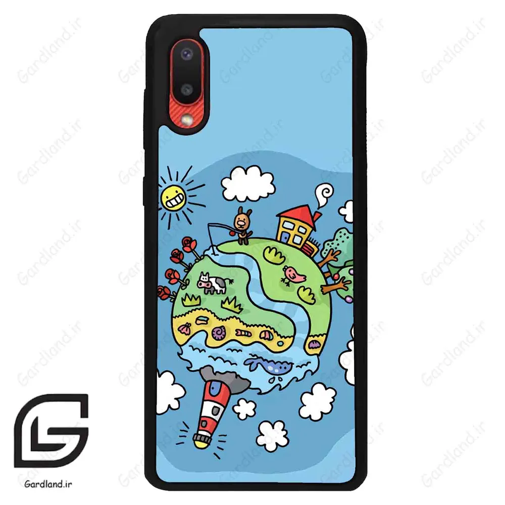 قاب گوشی سامسونگ ای 02 (Galaxy A02 ) طرح کودکانه کد 2599