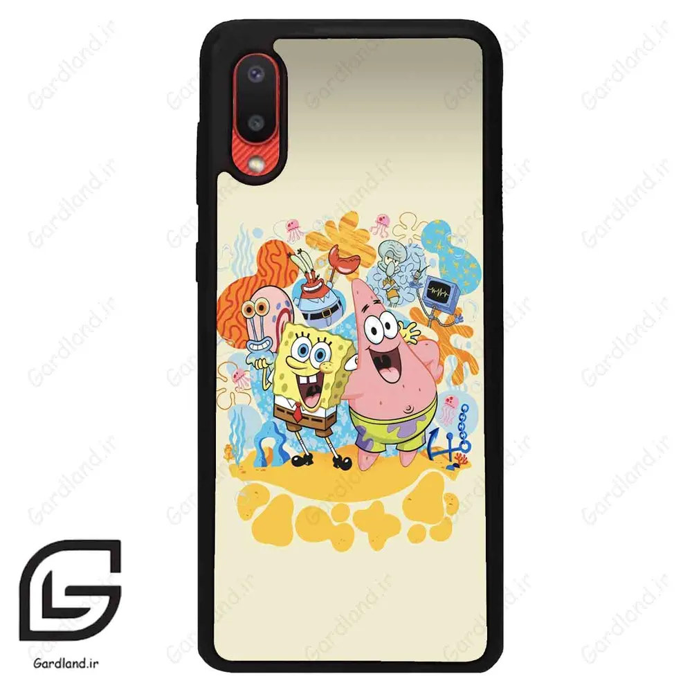 قاب گوشی سامسونگ ای 02 (Galaxy A02 ) طرح باب کد 2608