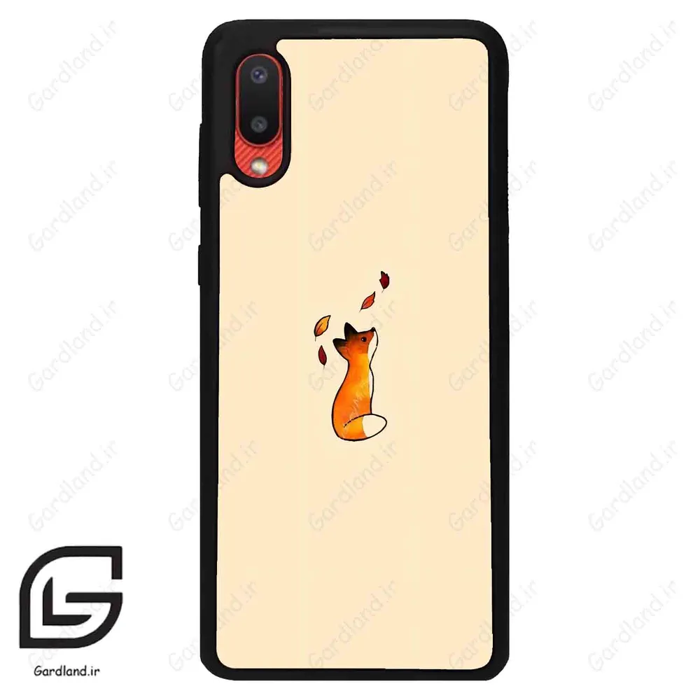 قاب گوشی سامسونگ ای 02 (Galaxy A02 ) طرح روباه کد 2612