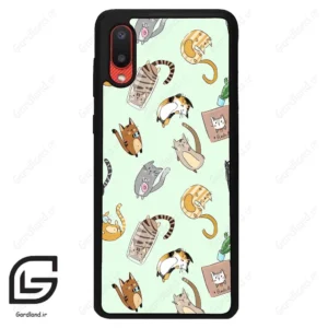 قاب گوشی سامسونگ ای 02 (Galaxy A02 ) طرح گربه کد 2622