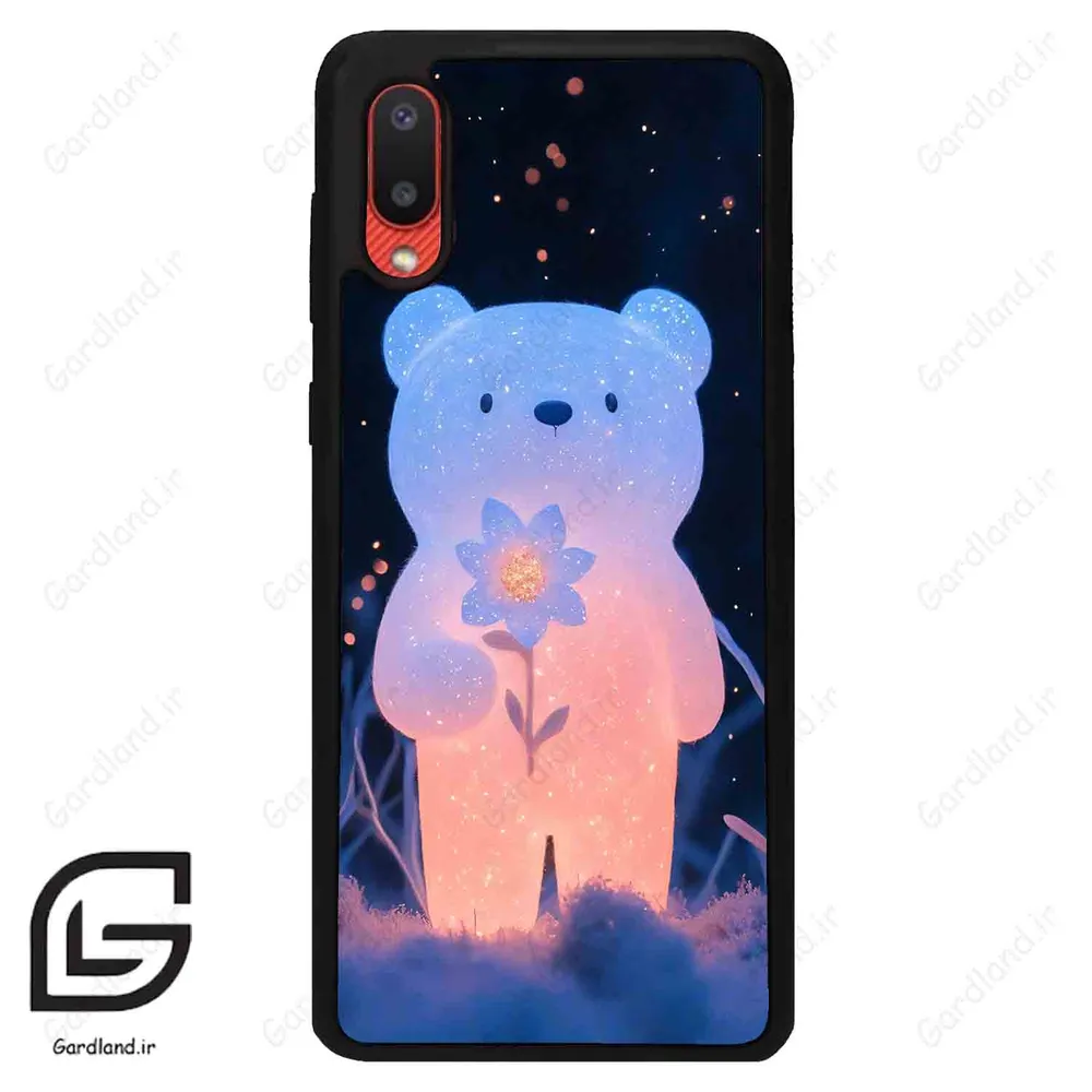 قاب گوشی سامسونگ ای 02 (Galaxy A02 ) طرح خرس کد 2644