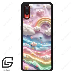 قاب گوشی سامسونگ ای 02 (Galaxy A02 ) طرح رنگارنگ کد 2656