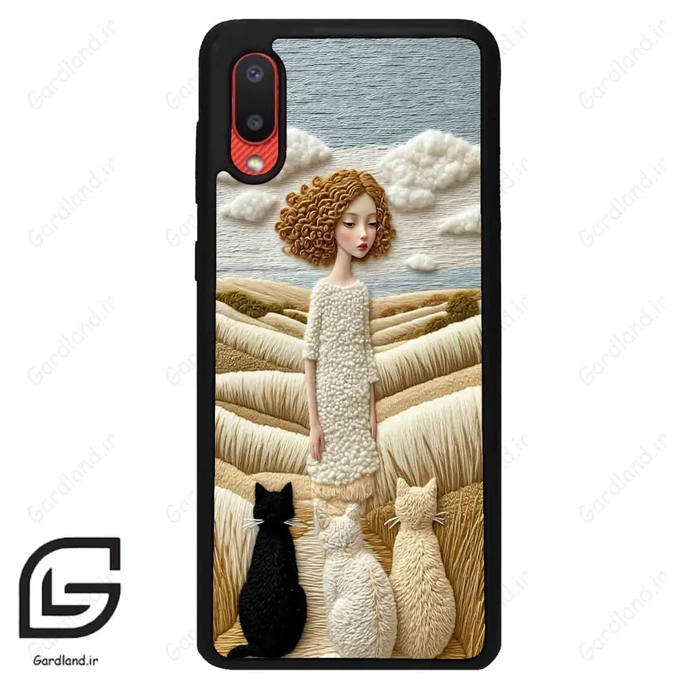 قاب گوشی سامسونگ ای 02 (Galaxy A02 ) طرح دخترانه کد 2679