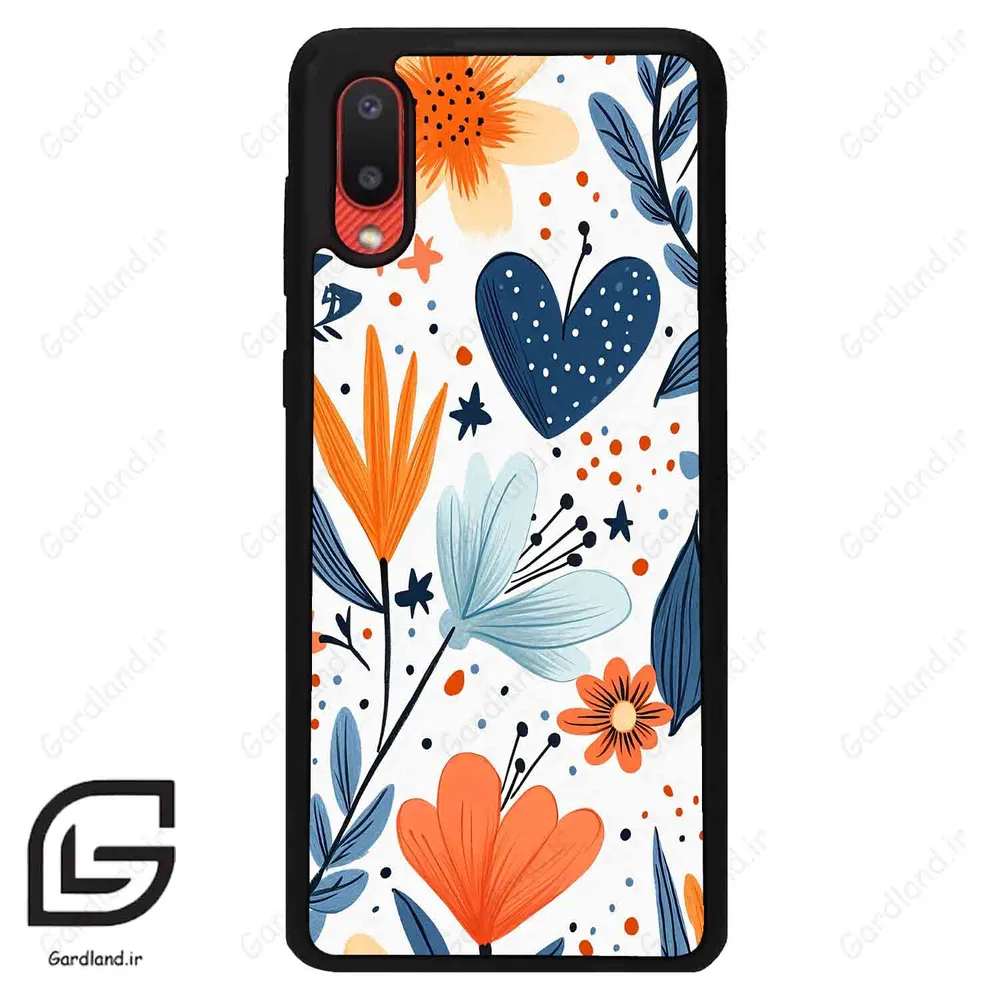 قاب گوشی سامسونگ ای 02 (Galaxy A02 ) طرح گل کد 2686
