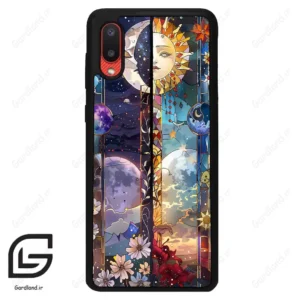 قاب گوشی سامسونگ ای 02 (Galaxy A02 ) طرح ماه کد 2695