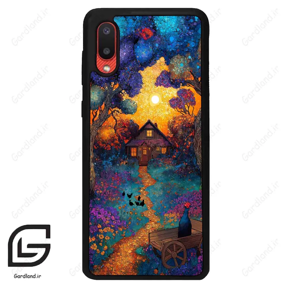 قاب گوشی سامسونگ ای 02 (Galaxy A02 ) طرح کلبه کد 2701