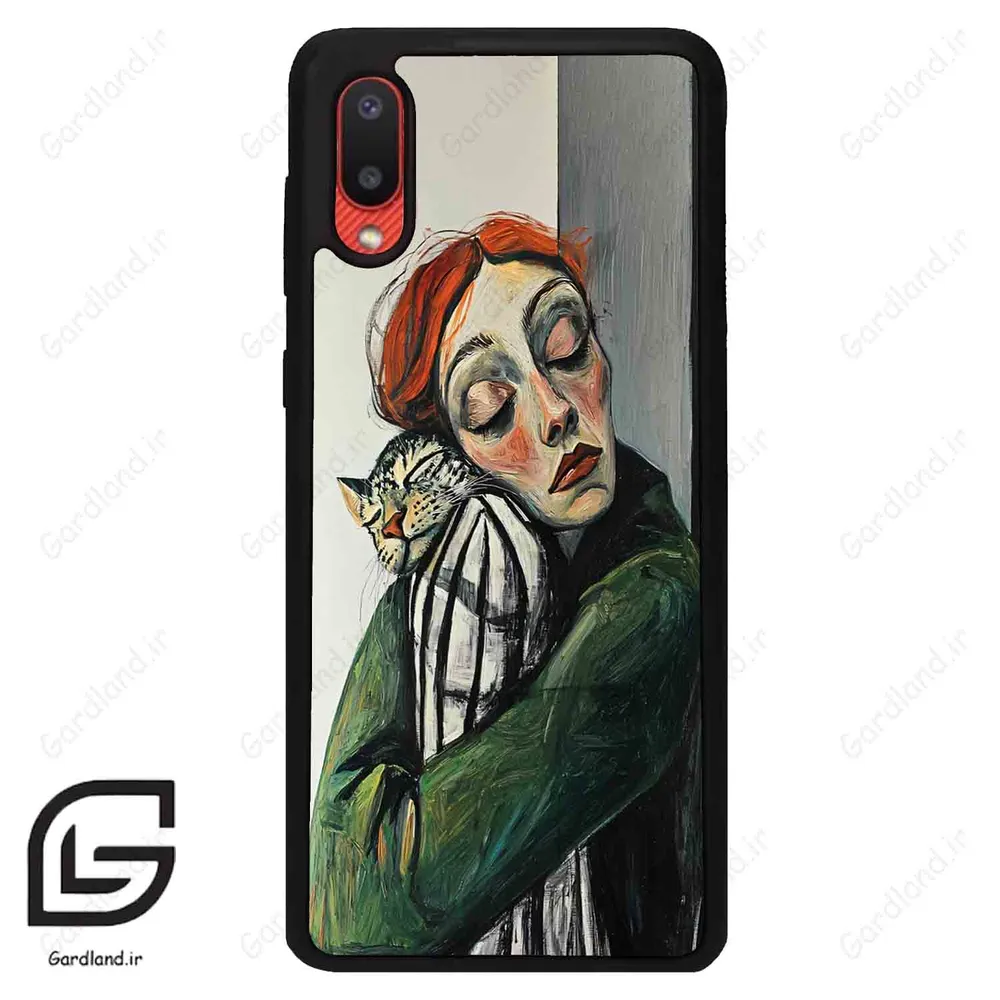 قاب گوشی سامسونگ ای 02 (Galaxy A02 ) طرح گربه کد 2709