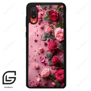 قاب گوشی سامسونگ ای 02 (Galaxy A02 ) طرح رز کد 2744