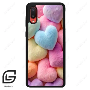 قاب گوشی سامسونگ ای 02 (Galaxy A02 ) طرح قلبی کد 2782