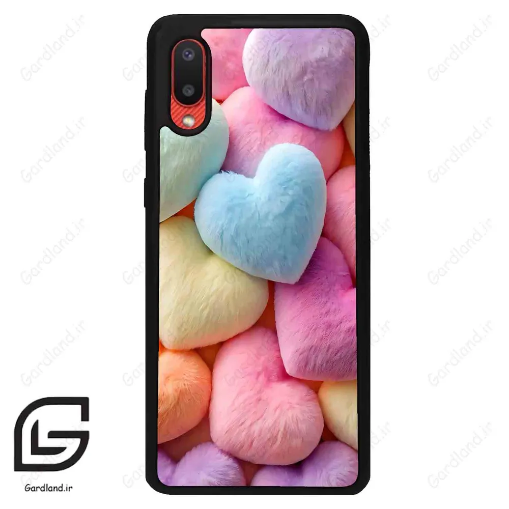 قاب گوشی سامسونگ ای 02 (Galaxy A02 ) طرح قلبی کد 2782