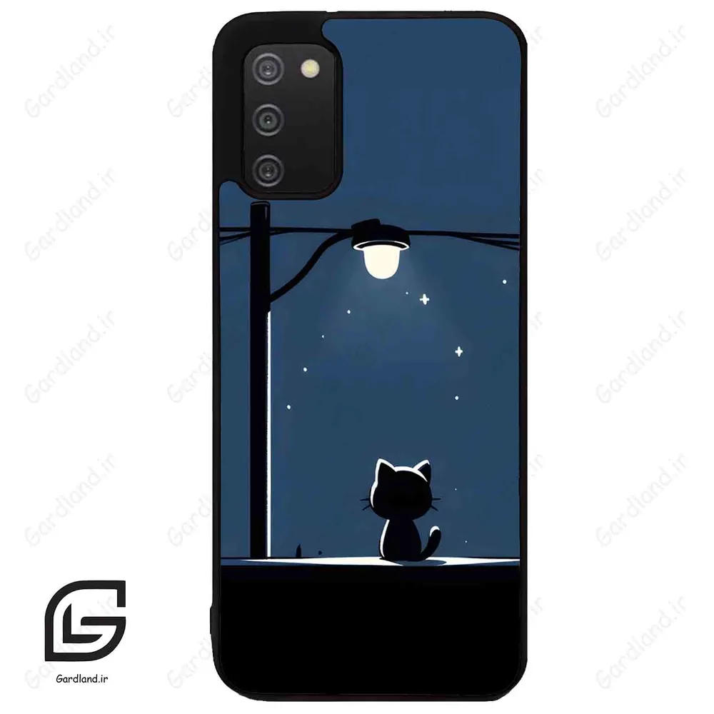 قاب گوشی سامسونگ ای 02 اس (Galaxy A02S ) طرح گربه کد 2098