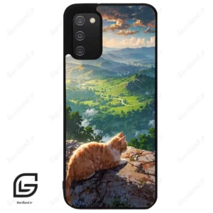 قاب گوشی سامسونگ ای 02 اس (Galaxy A02S ) طرح گربه کد 2203