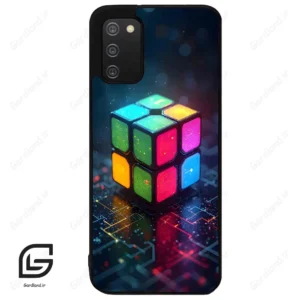 قاب گوشی سامسونگ ای 02 اس (Galaxy A02S ) طرح مکعب کد 2222
