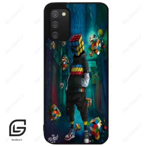 قاب گوشی سامسونگ ای 02 اس (Galaxy A02S ) طرح مکعب کد 2229