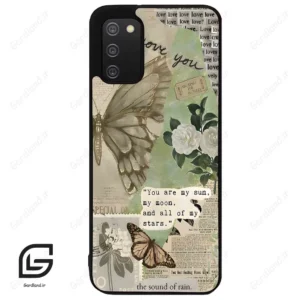 قاب گوشی سامسونگ ای 02 اس (Galaxy A02S ) طرح پروانه کد 2244