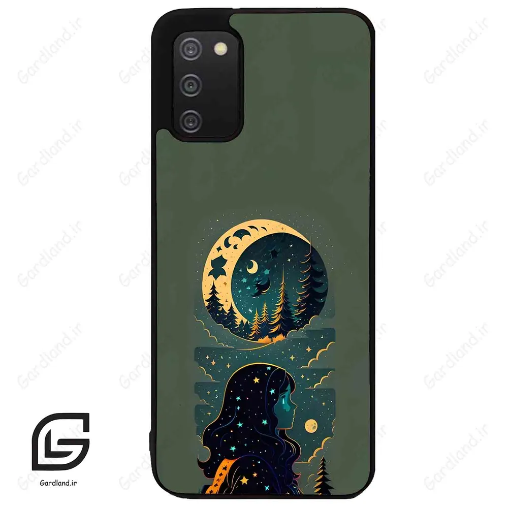 قاب گوشی سامسونگ ای 02 اس (Galaxy A02S ) طرح ماه کد 2267
