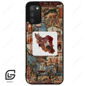 قاب گوشی سامسونگ ای 02 اس (Galaxy A02S ) طرح نقشه ایران کد 2287
