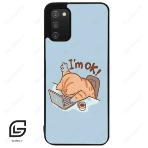 قاب گوشی سامسونگ ای 02 اس (Galaxy A02S ) طرح گربه کد 2297
