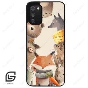 قاب گوشی سامسونگ ای 02 اس (Galaxy A02S ) طرح حیوانات کد 2338