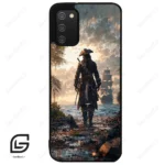 قاب گوشی سامسونگ ای 02 اس (Galaxy A02S ) طرح سامورایی کد 2384