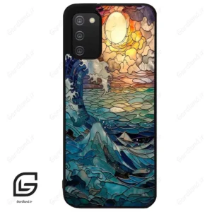 قاب گوشی سامسونگ ای 02 اس (Galaxy A02S ) طرح موج کد 2413