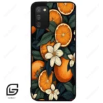 قاب گوشی سامسونگ ای 02 اس (Galaxy A02S ) طرح پرتقالی کد 2423