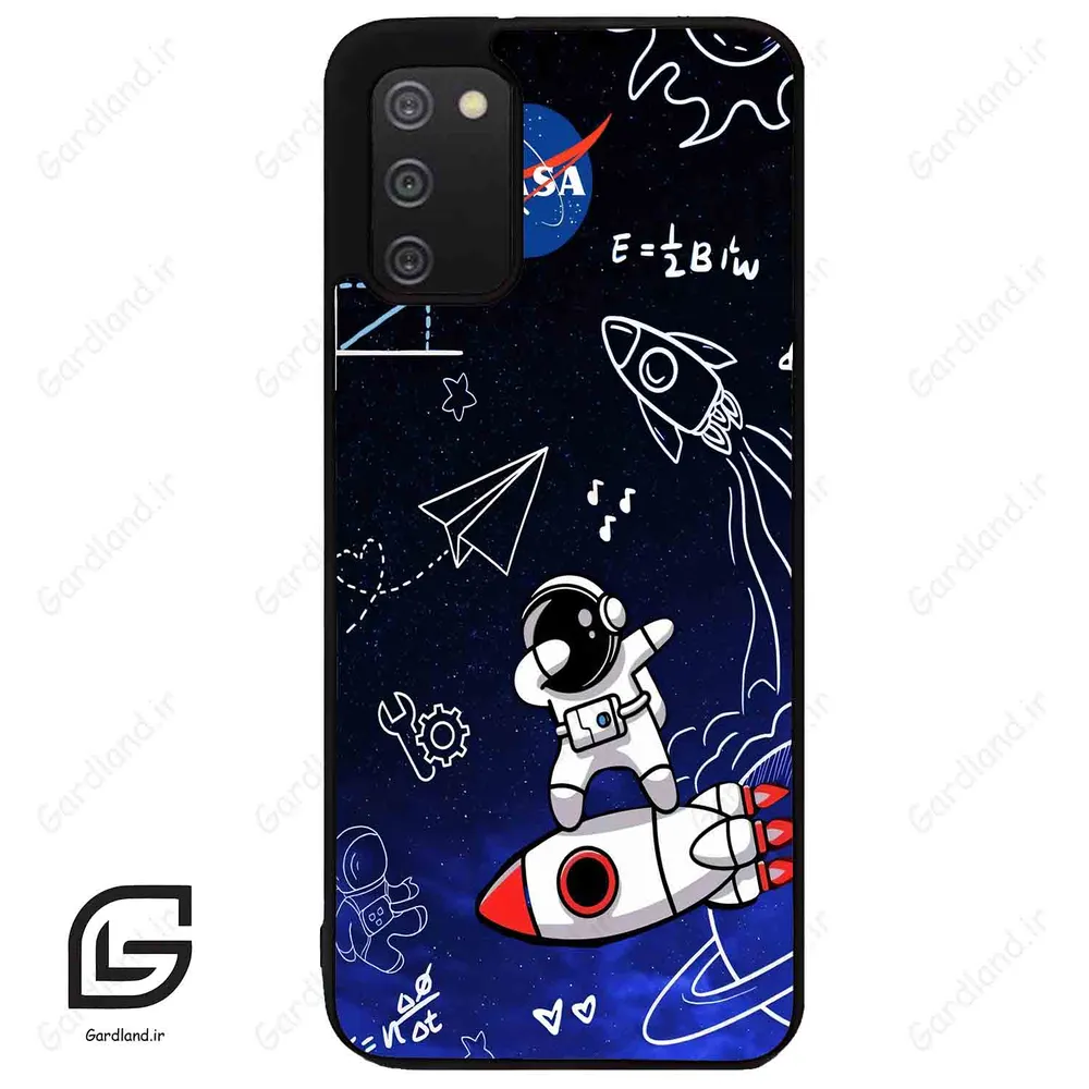 قاب گوشی سامسونگ ای 02 اس (Galaxy A02S ) طرح ناسا کد 2427