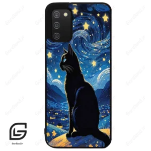 قاب گوشی سامسونگ ای 02 اس (Galaxy A02S ) طرح گربه کد 2438
