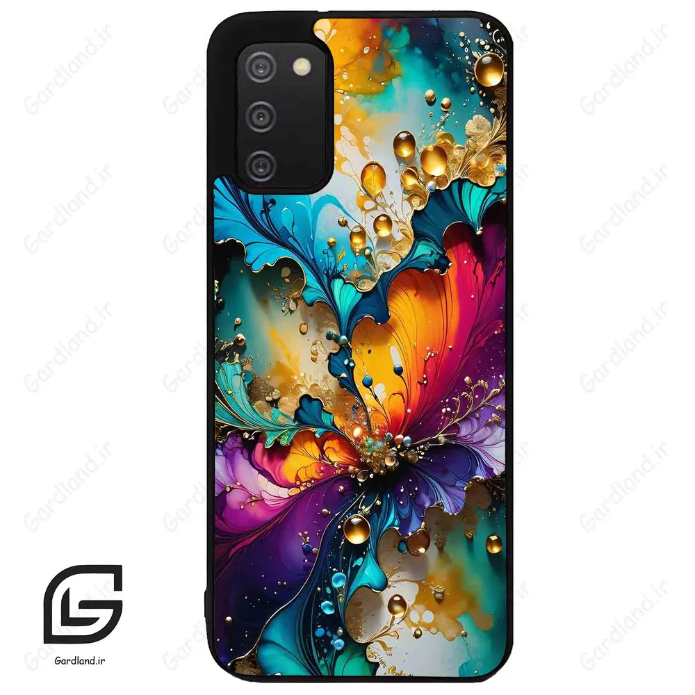 قاب گوشی سامسونگ ای 02 اس (Galaxy A02S ) طرح ابرنگی کد 2447