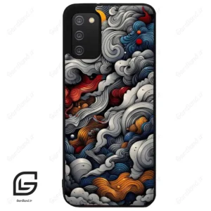 قاب گوشی سامسونگ ای 02 اس (Galaxy A02S ) طرح ابرنگی کد 2448