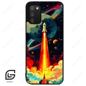قاب گوشی سامسونگ ای 02 اس (Galaxy A02S ) طرح موشک کد 2463