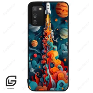 قاب گوشی سامسونگ ای 02 اس (Galaxy A02S ) طرح موشک کد 2470