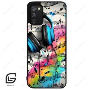 قاب گوشی سامسونگ ای 02 اس (Galaxy A02S ) طرح موسیقی کد 2482