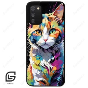 قاب گوشی سامسونگ ای 02 اس (Galaxy A02S ) طرح گربه کد 2483