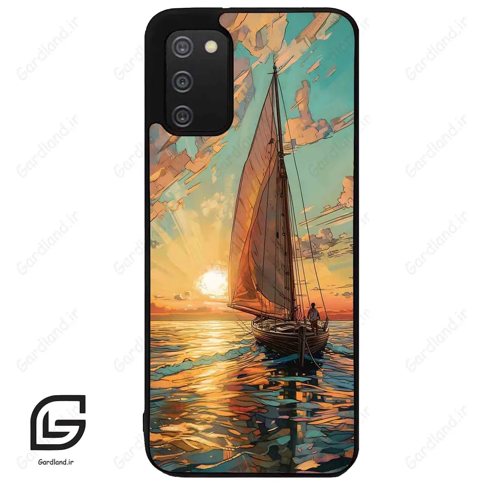 قاب گوشی سامسونگ ای 02 اس (Galaxy A02S ) طرح قایق کد 2485