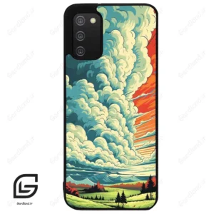 قاب گوشی سامسونگ ای 02 اس (Galaxy A02S ) طرح ابرنگی کد 2491