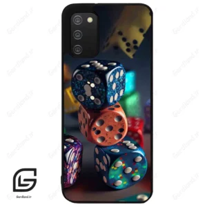 قاب گوشی سامسونگ ای 02 اس (Galaxy A02S ) طرح تاس کد 2556