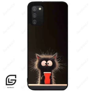 قاب گوشی سامسونگ ای 02 اس (Galaxy A02S ) طرح گربه کد 2580